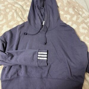 adidas women Dark Purple Hoodie